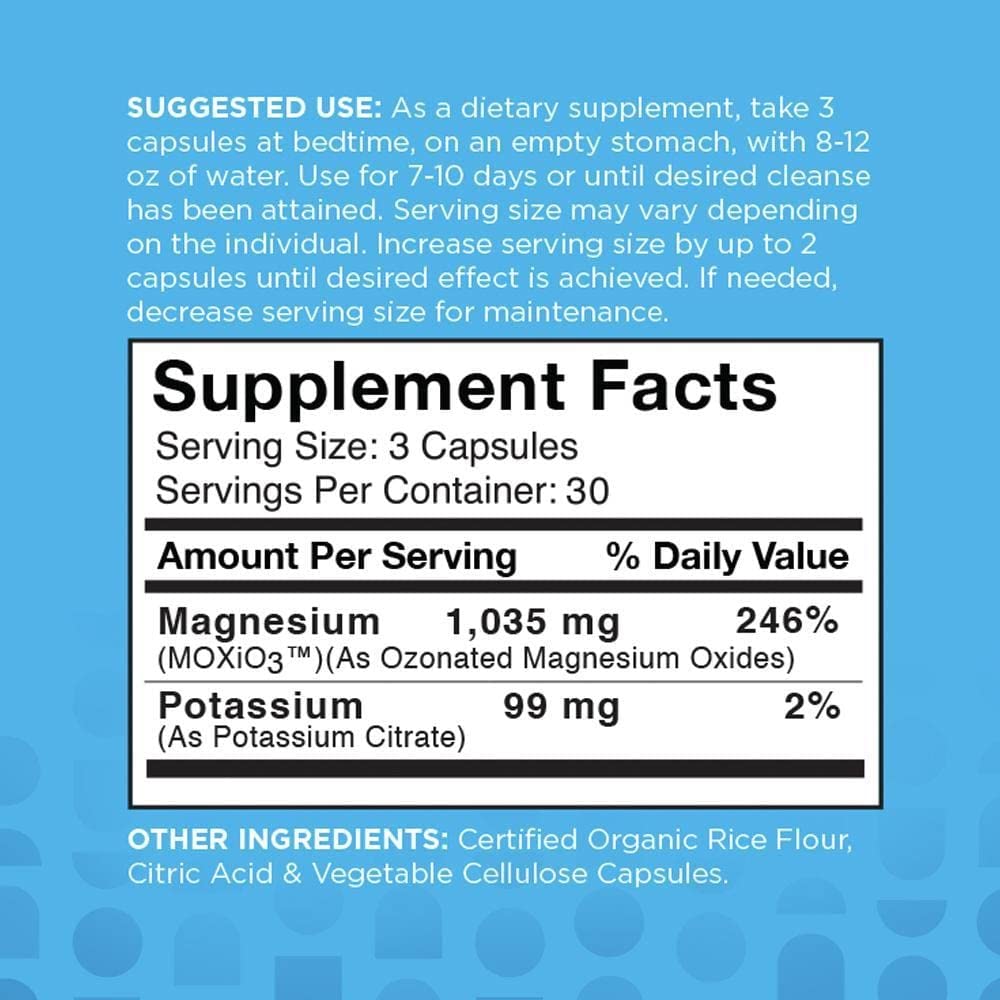 nbpure Mag O7 Oxygen Digestive System and Colon Cleanse and Detox Capsules