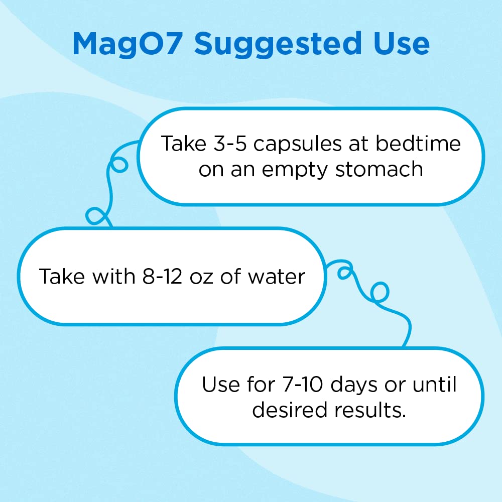 nbpure Mag O7 Oxygen Digestive System and Colon Cleanse and Detox Capsules