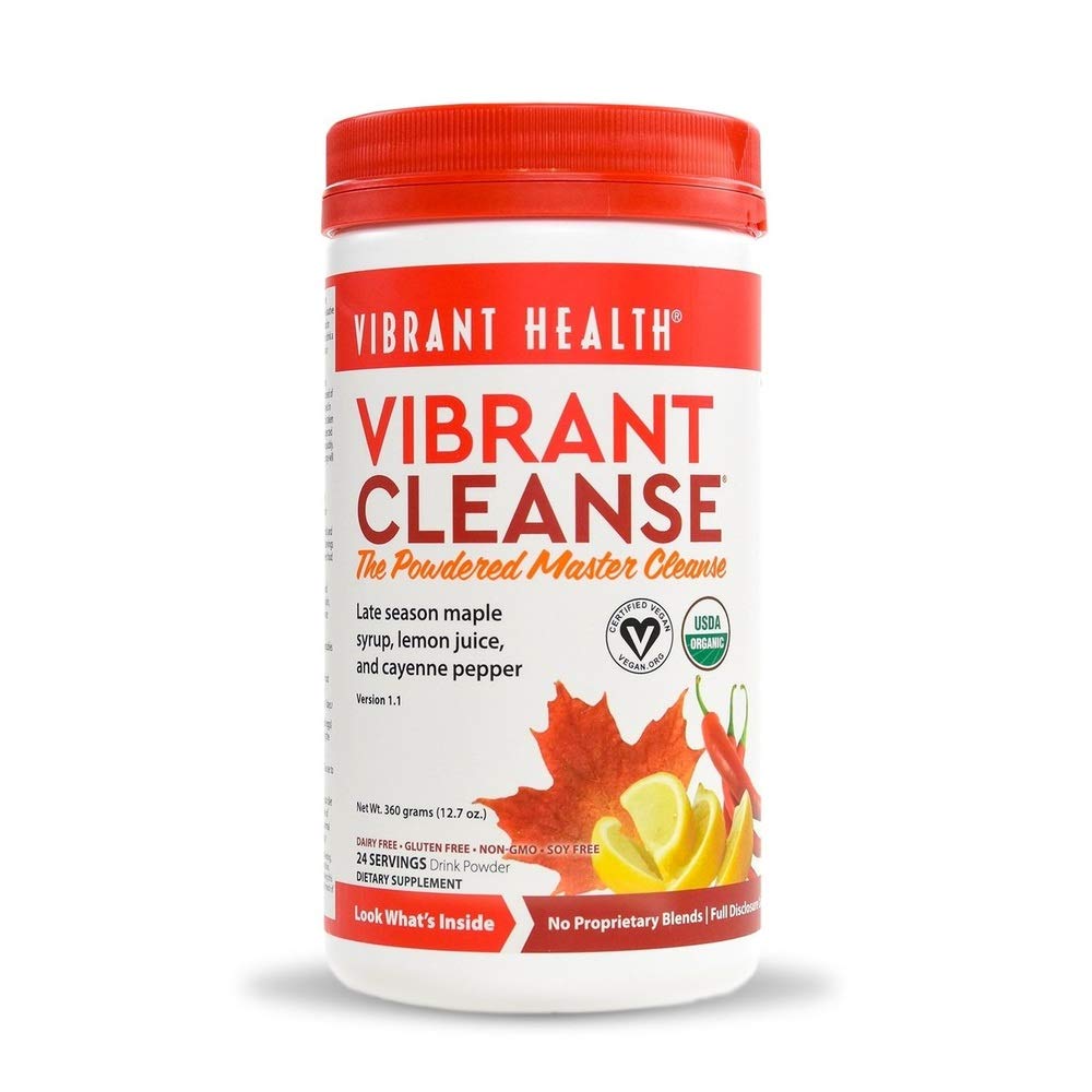 Vibrant Health, Vibrant Cleanse, Organic Master Cleanse Powder