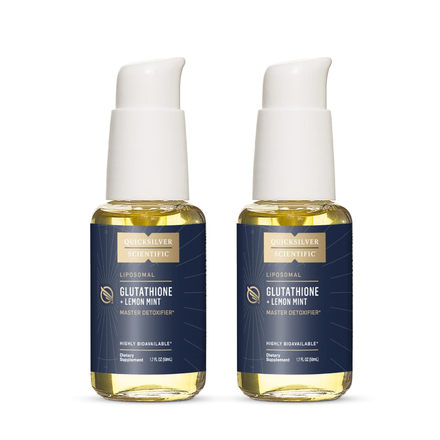 Quicksilver Scientific Liposomal Glutathione - 1.7floz