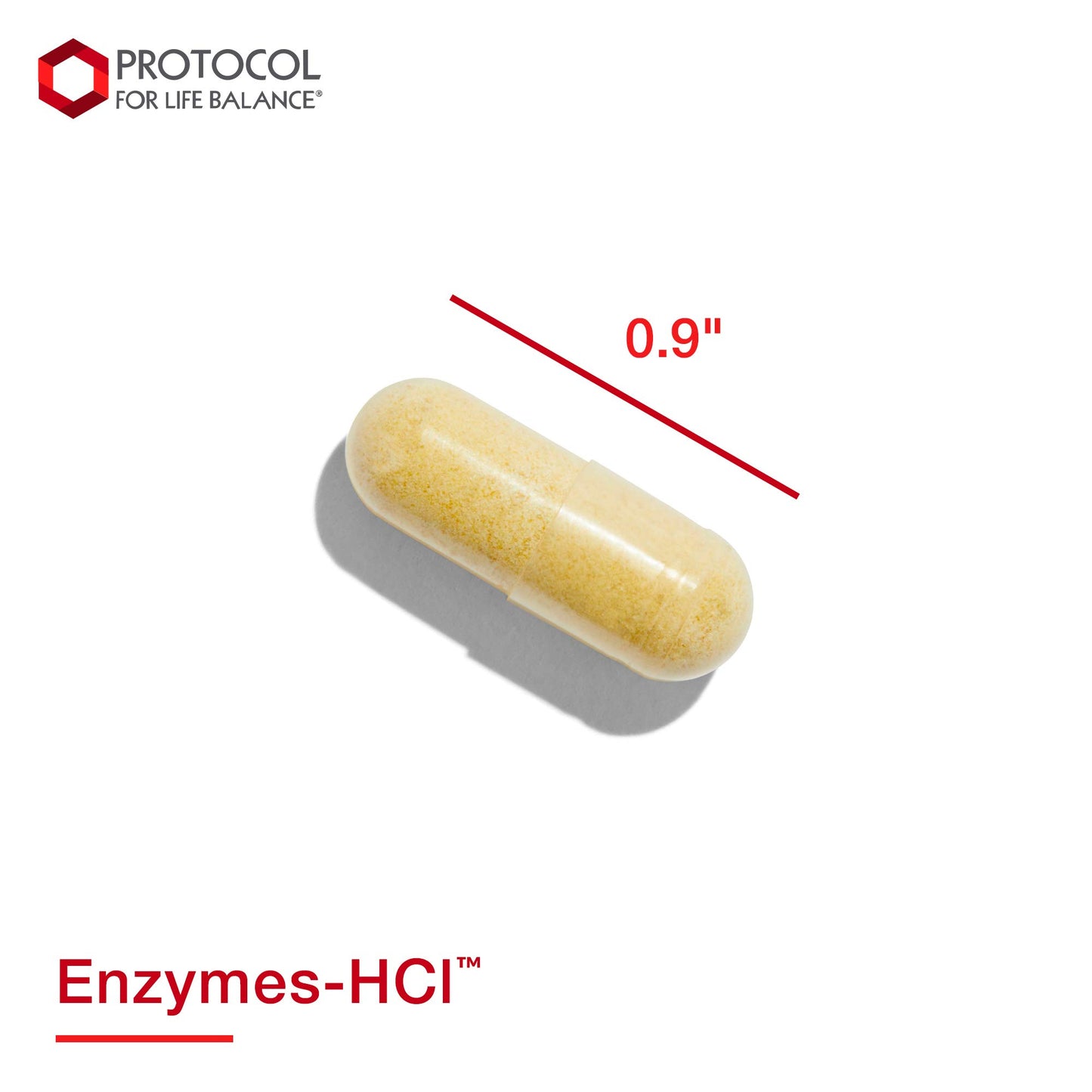 Protocol Enzymes-HCl - Betaine HCl and Digestive Enzymes with Bromelain - 120 Caps