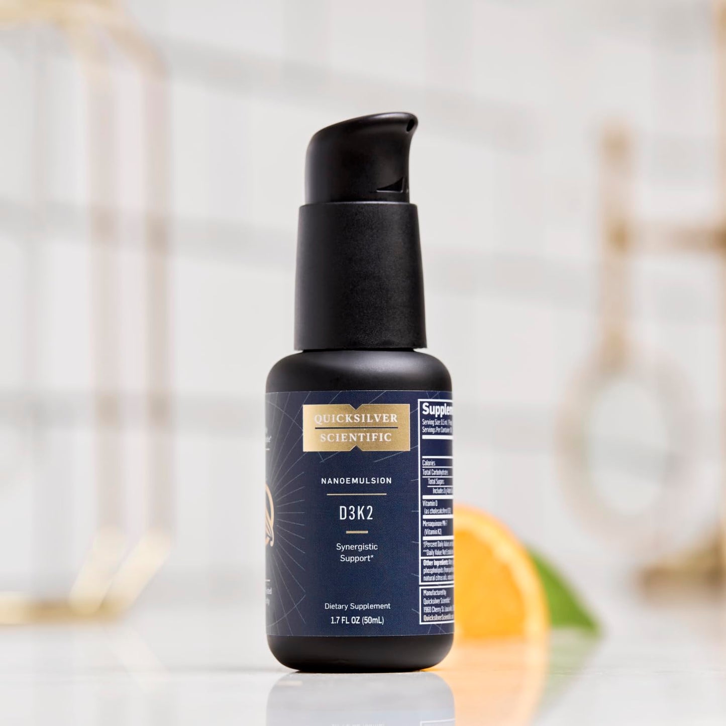Quicksilver Scientific Nanoemulsified D3K2 - 50 ML