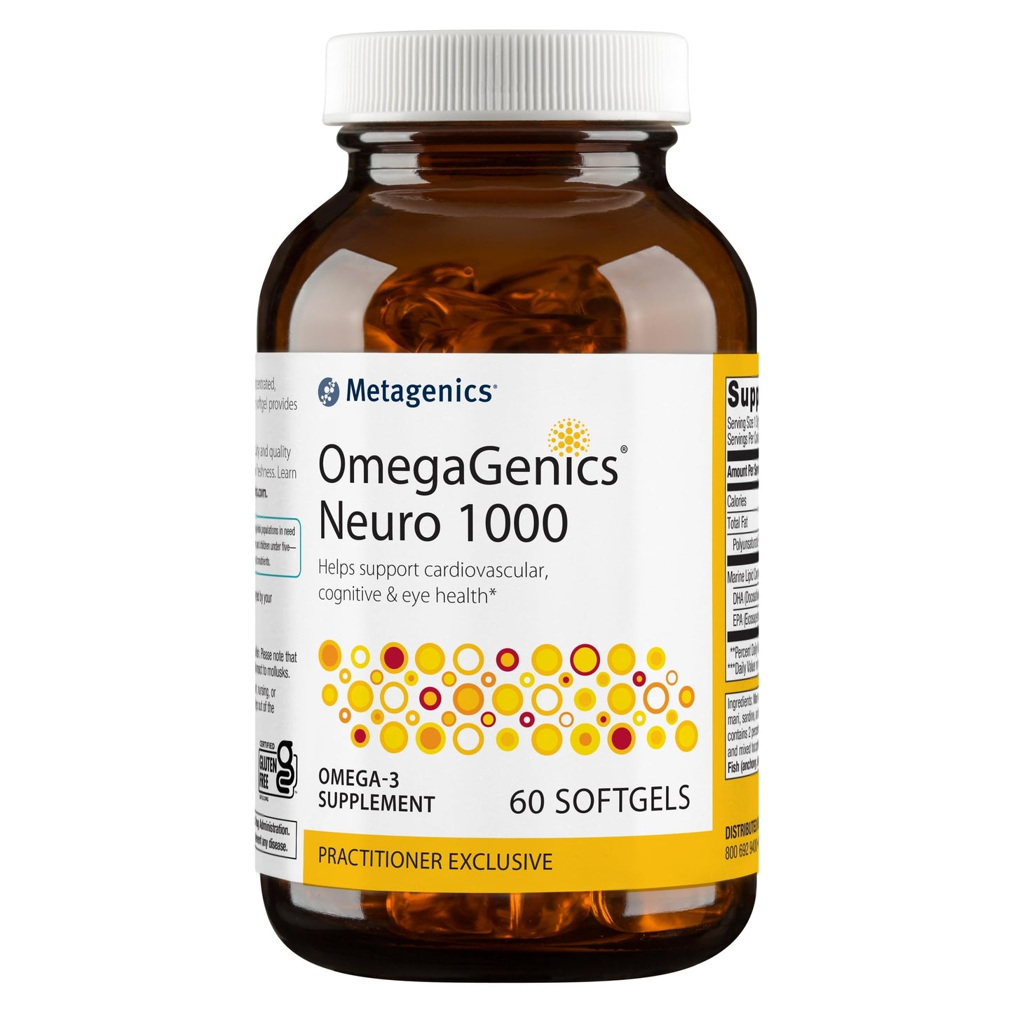 Metagenics - OmegaGenics Neuro 1000 - 60 Softgels