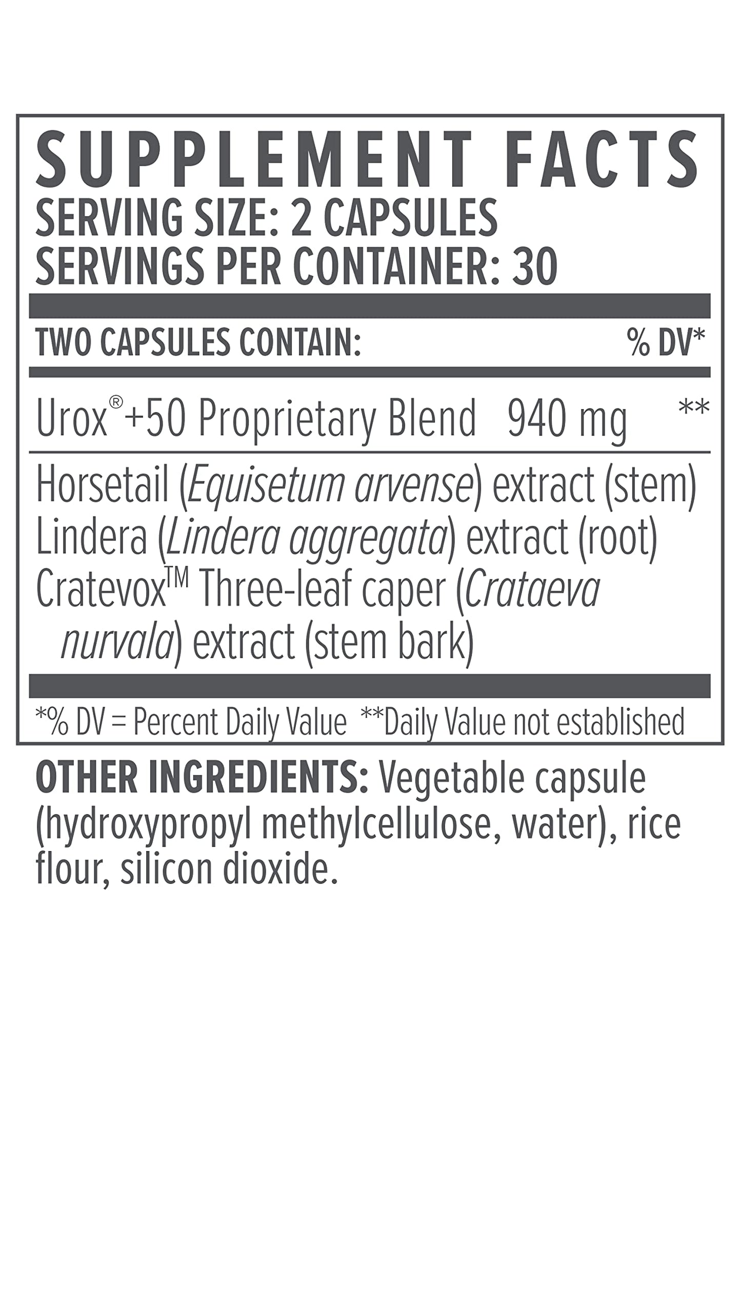 Biote Nutraceuticals - Urox+ - Bladder Health - 60 Capsules