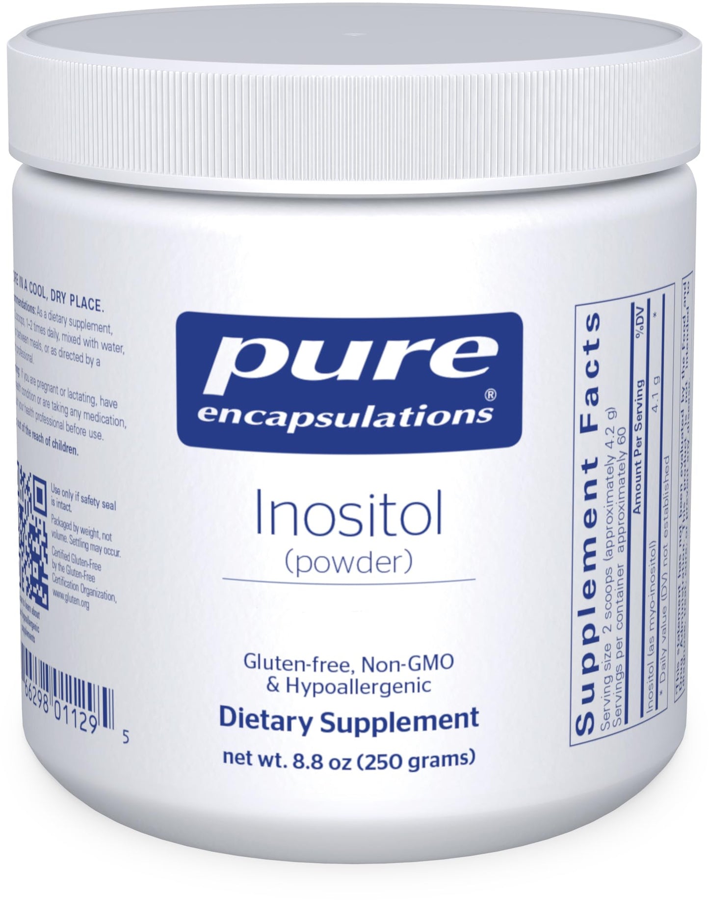 Pure Encapsulations Inositol (Powder) - 8.8 Ounces