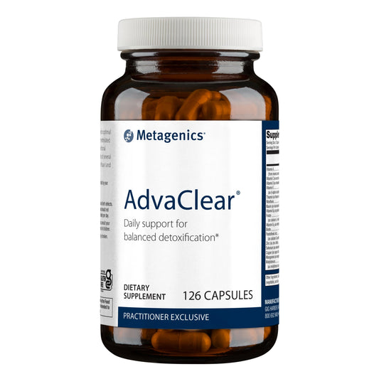Metagenics AdvaClear - Daily Support for Detoxification - 126 Capsules