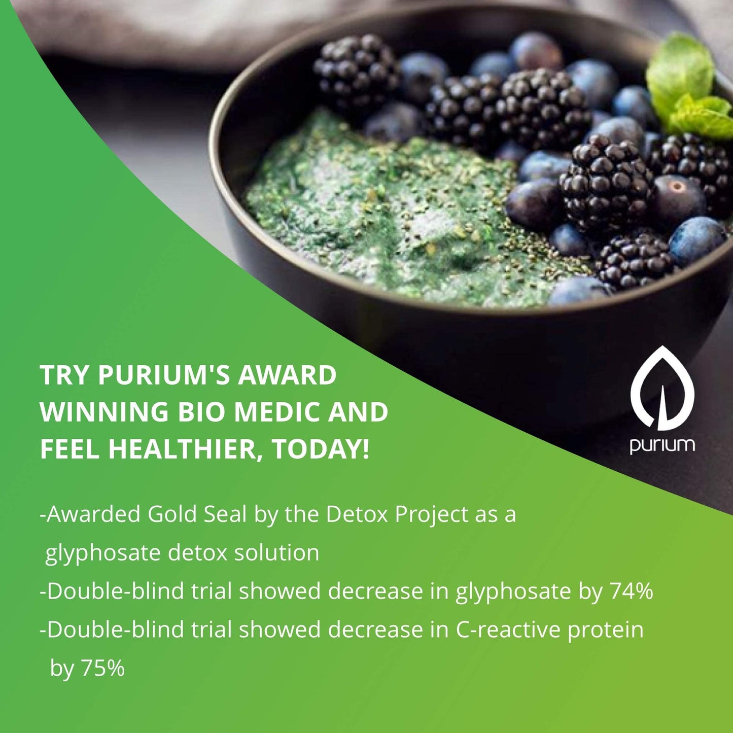 Purium Biome Medic - 60 Vegan Capsules