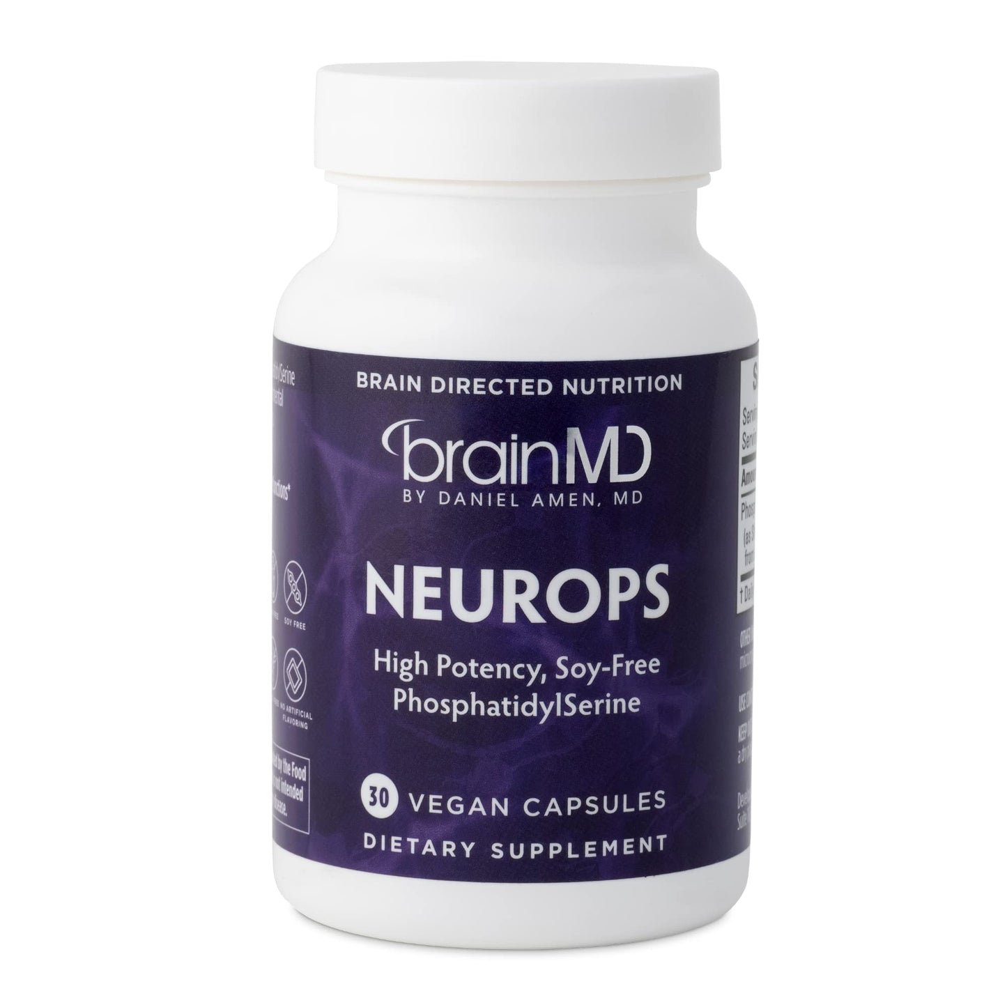 Dr Amen BrainMD NeuroPS - 30 Capsules - 150 mg Phosphatidylserine