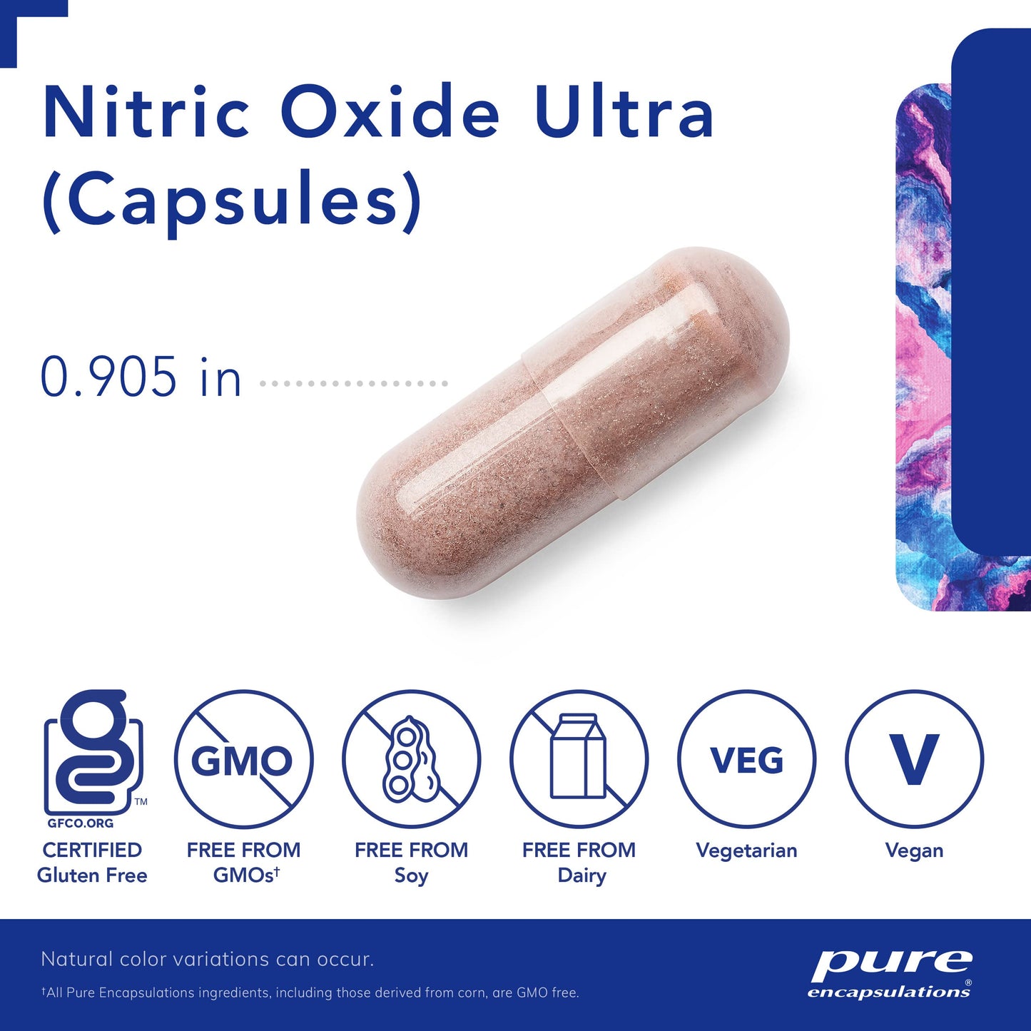 Pure Encapsulations Nitric Oxide Ultra - 120 Capsules