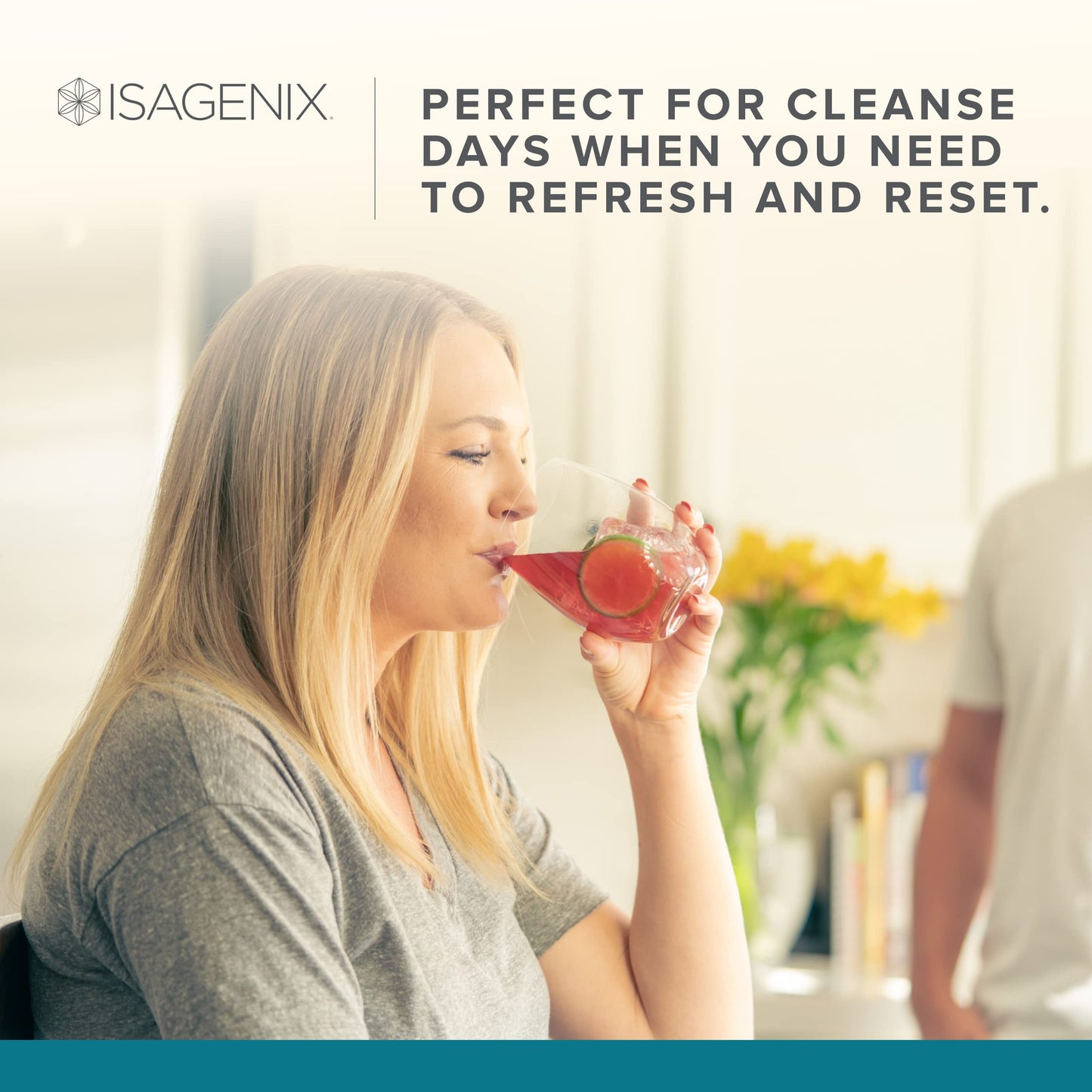 Isagenix Cleanse for Life - Powder Supplement Vitamin B12 & Niacin - Natural Rich Berry 3.4 Oz (16 Servings)