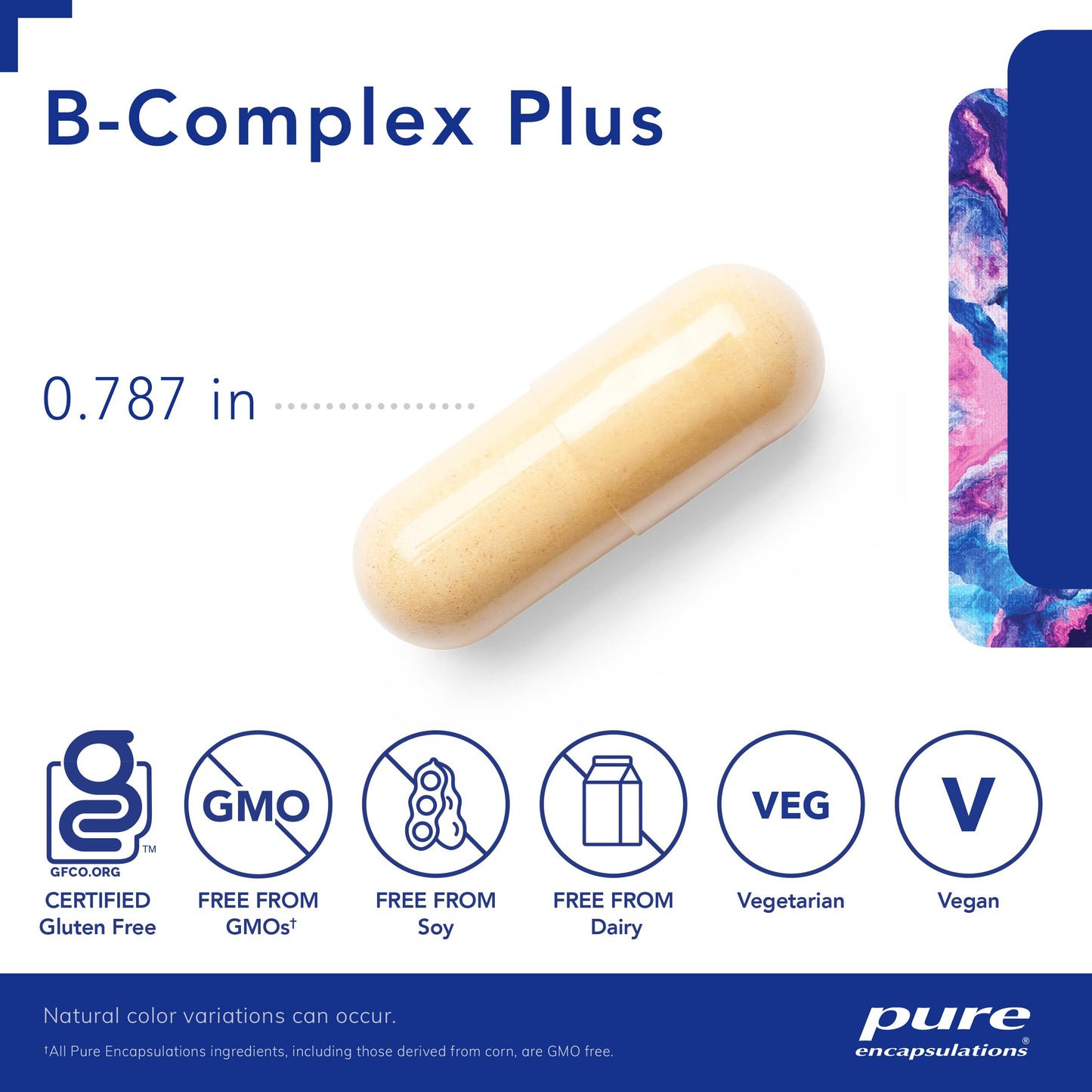 Pure Encapsulations B-Complex Plus - 60 Count
