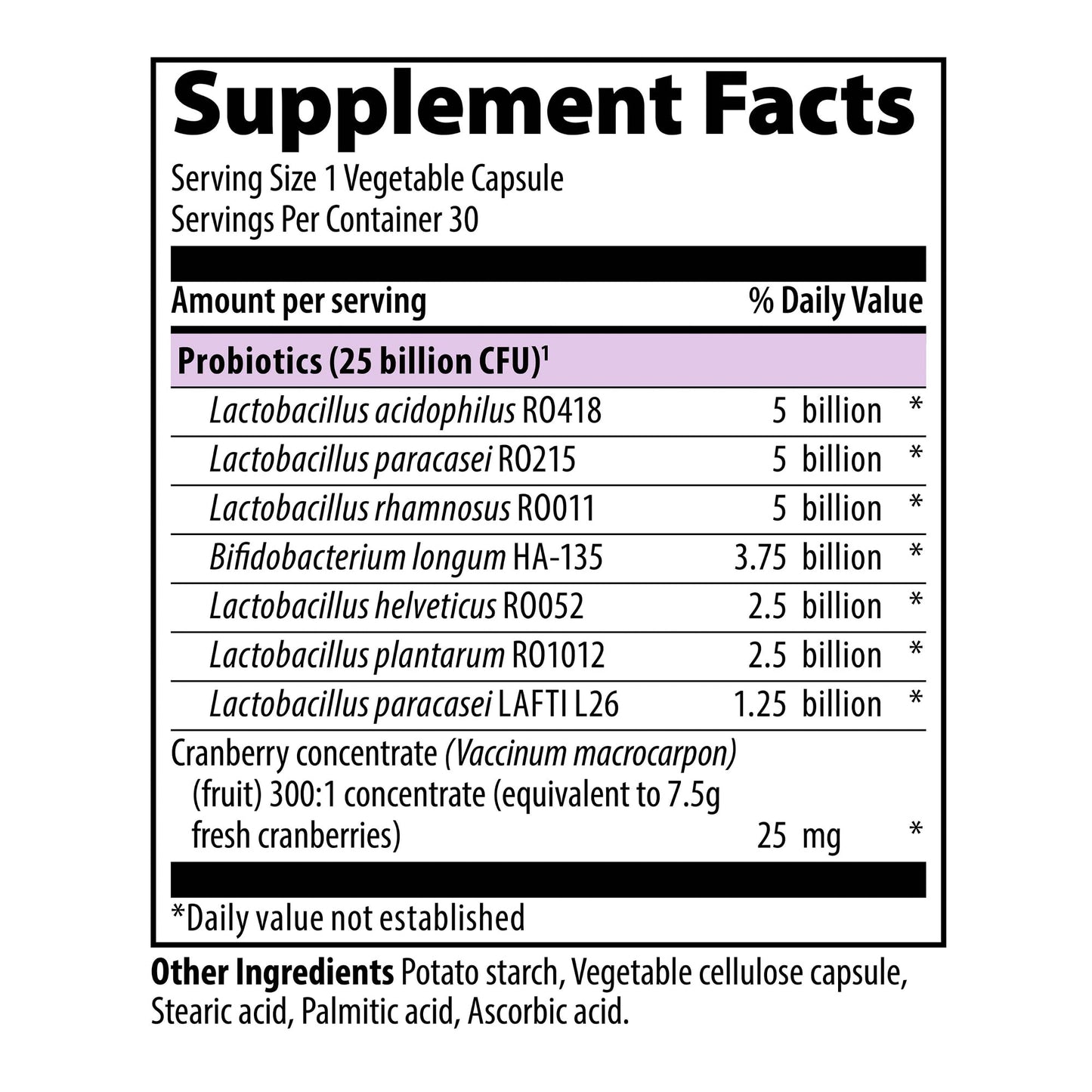 Vibrant Health, U.T. Biotic, Probiotic Support for Bladder and Urinary Health