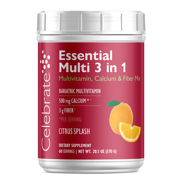 Essential Multi 3 in 1 Multivitamin Drink Powder With Calcium