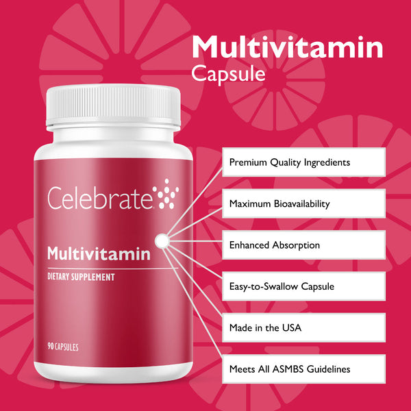 Bariatric Multivitamin Capsules, Iron-Free