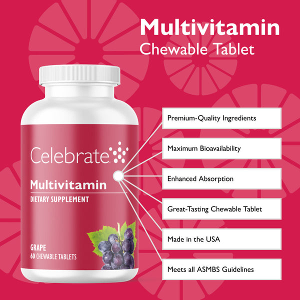 Bariatric Multivitamin Chewable, Iron Free