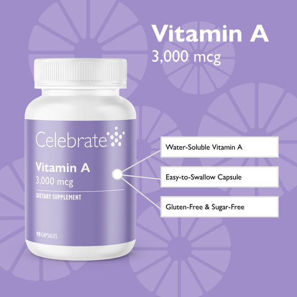 Vitamin A 3000 mcg (10,000 IU) Capsule