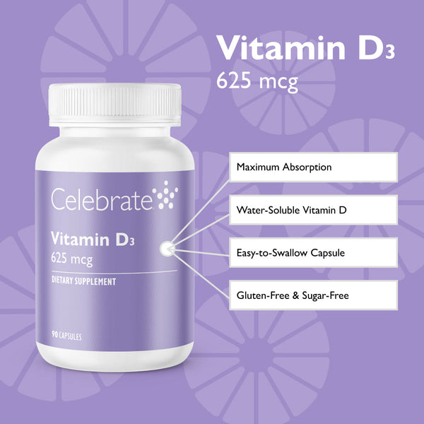 Vitamin D3 625 mcg Capsules