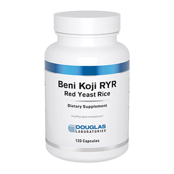 Douglas Laboratories Beni Koji Red Yeast Rice | Fermented Red Rice to Support Healthy Blood Lipid Metabolism* | 120 Capsules