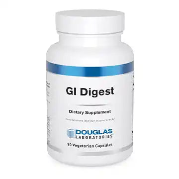 Douglas Laboratories G.I. Digest | Complete Enzyme Formula Including Gluten and Dairy Enzymes | 90 Capsules