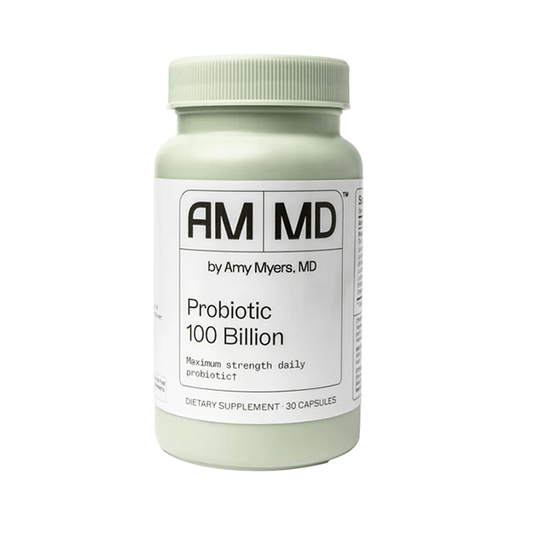 Dr. Amy Myers Best Probiotics 30 Billion CFU Per Capsule - for Women & Men - Powerful Combination of Doctor Approved Strains - Supports Healthy Digestion and Gut Bacteria Balance - One Month Supply
