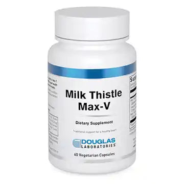 Douglas Laboratories Milk Thistle Max-V | Standardized Herbal Extract for Liver Support | 60 Capsules