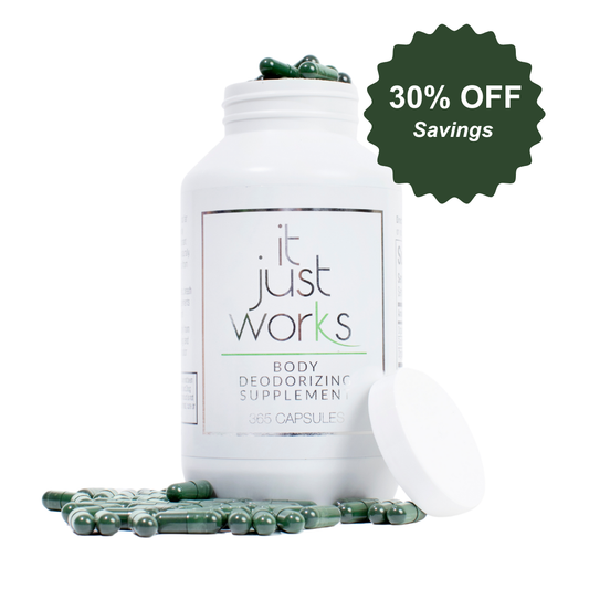 Body Deodorizing Supplement | Sustainable 365 Mega Bottle