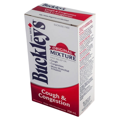 BUCKLEYS Original Cough Congestion Syrup 200 ml