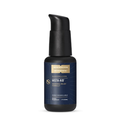 Quicksilver Scientific Nanoemulsified Hista-Aid - Flavonoids to Help Maintain Healthy Histamine Levels - Liposomal Vitamin C, DIM, Luteolin & Quercetin Liquid (50ml)
