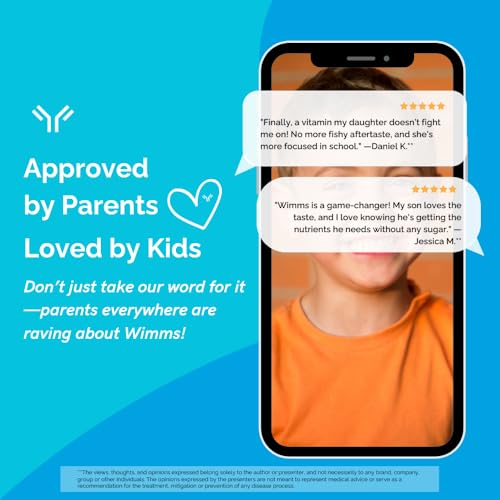 Immunotec Wimms Smart Chews: Brain-Boosting Omega-3 & Multivitamins for Kids