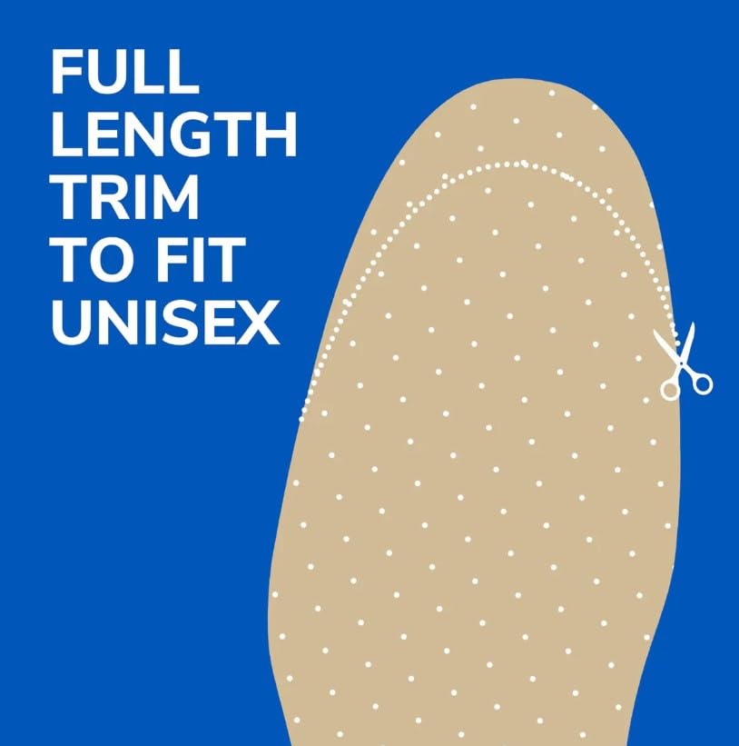 Dr.scholl's Double Insoles with Memory Foam for Men's or Women's, (2 Pairs for His & Her).