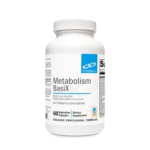 Xymogen Metabolism Basix - Antioxidants Supplement with Rhodiola Rosea, Milk Thistle, Astaxanthin, Green Tea Extract & More to Support Healthy Detox Cleanse & Energy Metabolism (60 Capsules)