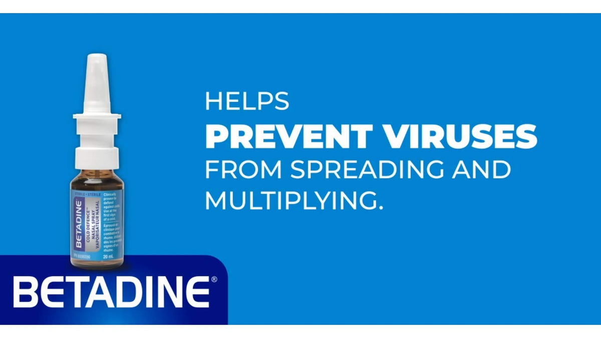 Betadine Cold Defence Nasal Spray 20 milliliter
