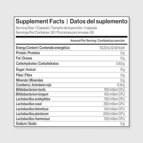 Immunotec PROBIO 3+ with Cranberry
