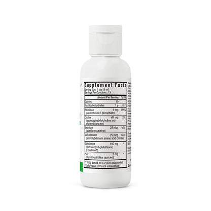 Optimal Liposomal Glutathione Plus, Soy-Free Immune Support, Support The Body's Healthy Response to Free Radicals, Promotes Glutathione Antioxidant Recycling, 5 fl. oz., Seeking Heath, 30 Servings