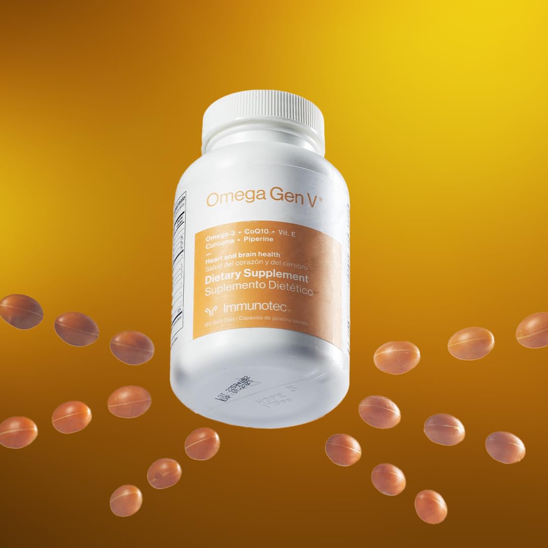 Immunotec Bundle (1 K-21+ and 1 Omega Gen V) - Herbal Blend with Rhodiola, Omega 5-in1 Formula