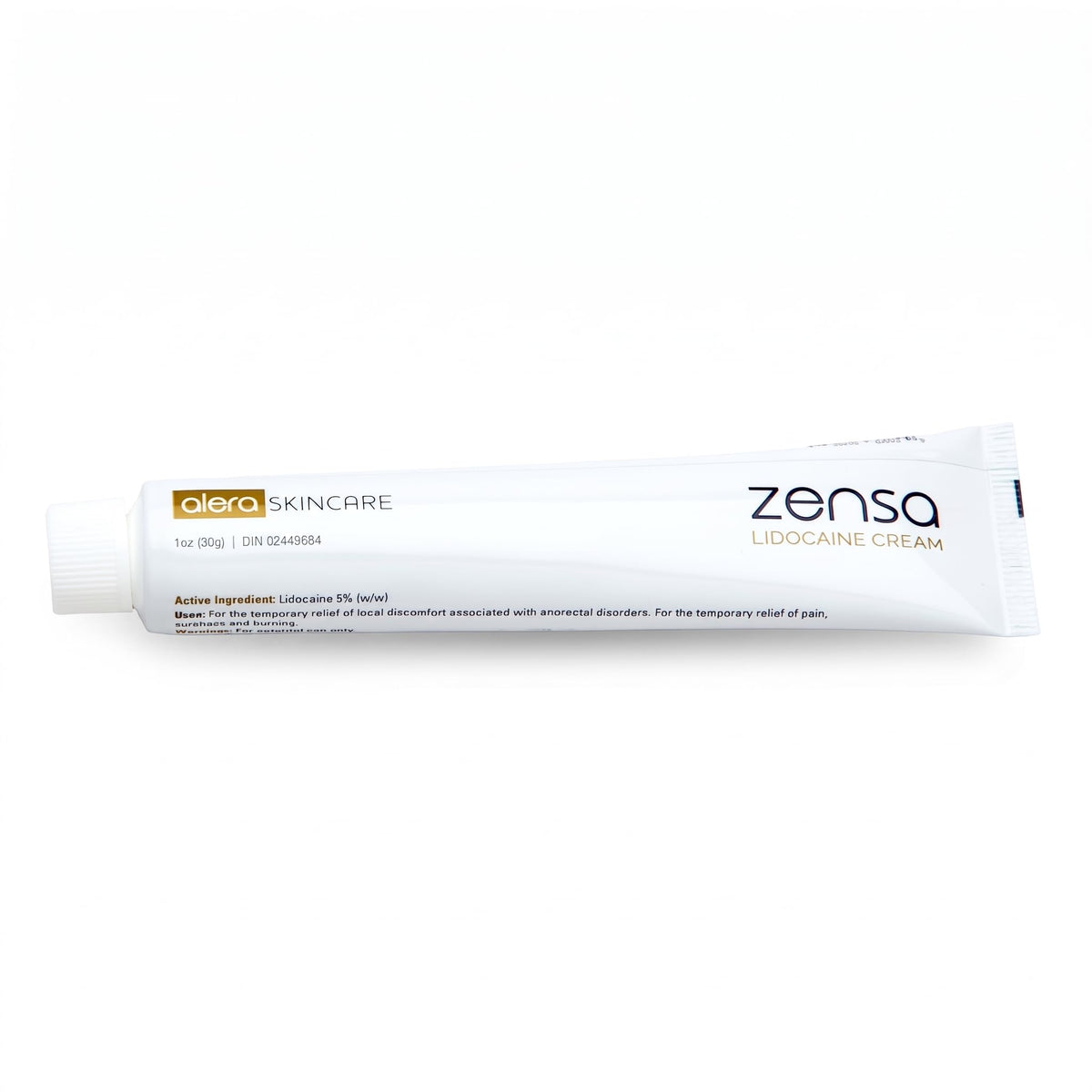 Zensa Numbing Cream 5% Lidocaine – Maximum Strength Anesthetic for Temporary Relief of Pain & Itching from Hemorrhoids and Other Anorectal Disorders – Hypoallergenic, Vegan, 30g