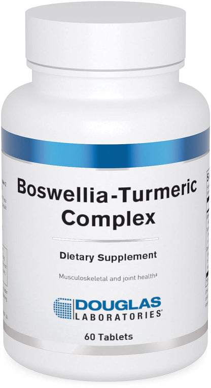 Douglas Laboratories Boswellia-Turmeric Complex | Botanical Extracts to Support Normal Recovery of Joints and Muscles After Exercise or Activity* | 60 Tablets
