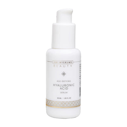 Amy Myers MD Age-Defying Hyaluronic Acid Serum - Brightening Facial Care Serum with Hyaluronic Acid - Moisturizing Facial Serum to Support Against Visible Wrinkles & Fine Lines - 1.35 fl oz