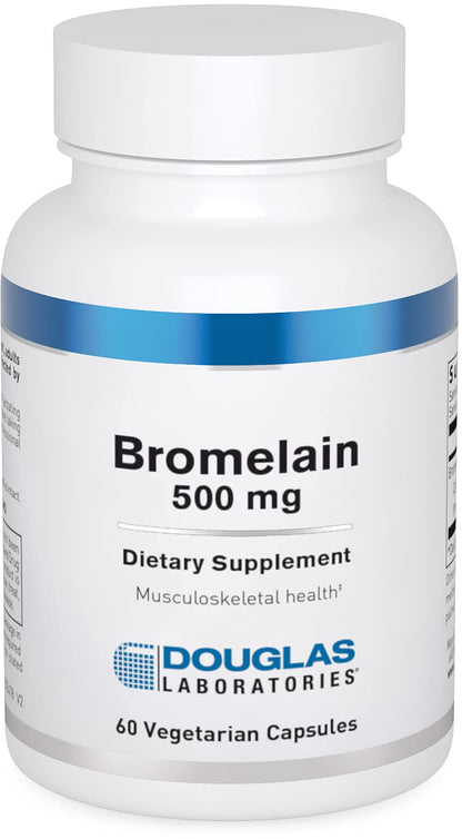 Douglas Laboratories Bromelain | 500 mg - Supports Musculoskeletal System | 60 Capsules