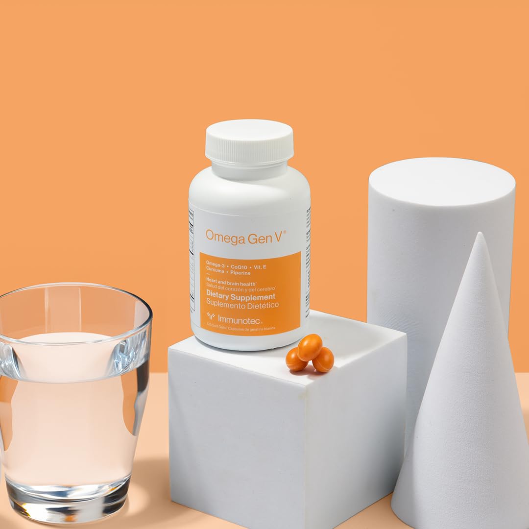 Immunotec Bundle (1 K-21+ and 1 Omega Gen V) - Herbal Blend with Rhodiola, Omega 5-in1 Formula