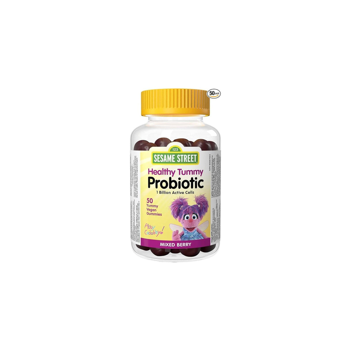 Kids Probiotic Gummy, 50 Gummies, Mixed Berry Flavour