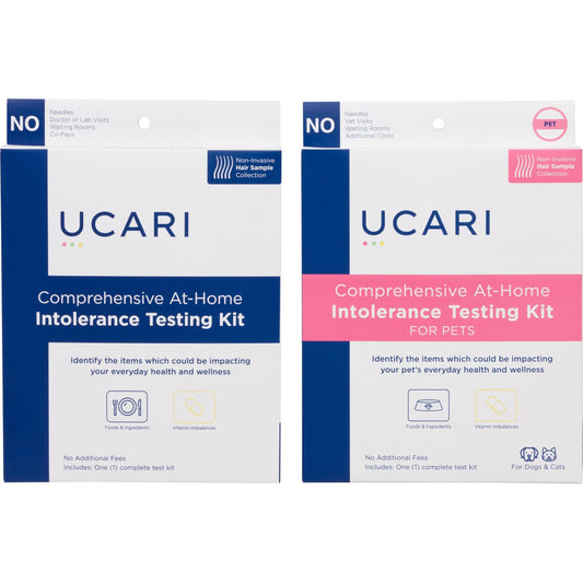 UCARI Sensitivity Test for Humans & Pets | Screens for 750+ Intolerances | Food & Environment Analysis