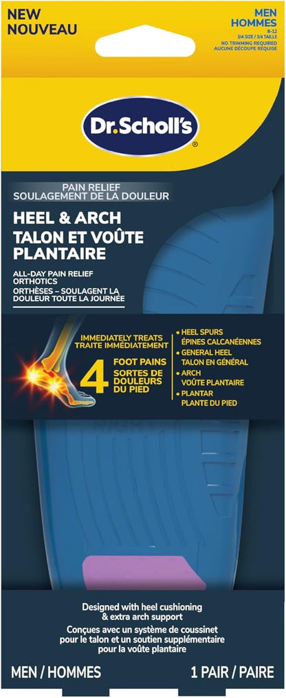 Dr. Scholl's® Heel & Arch All-Day Pain Relief both Men and Women