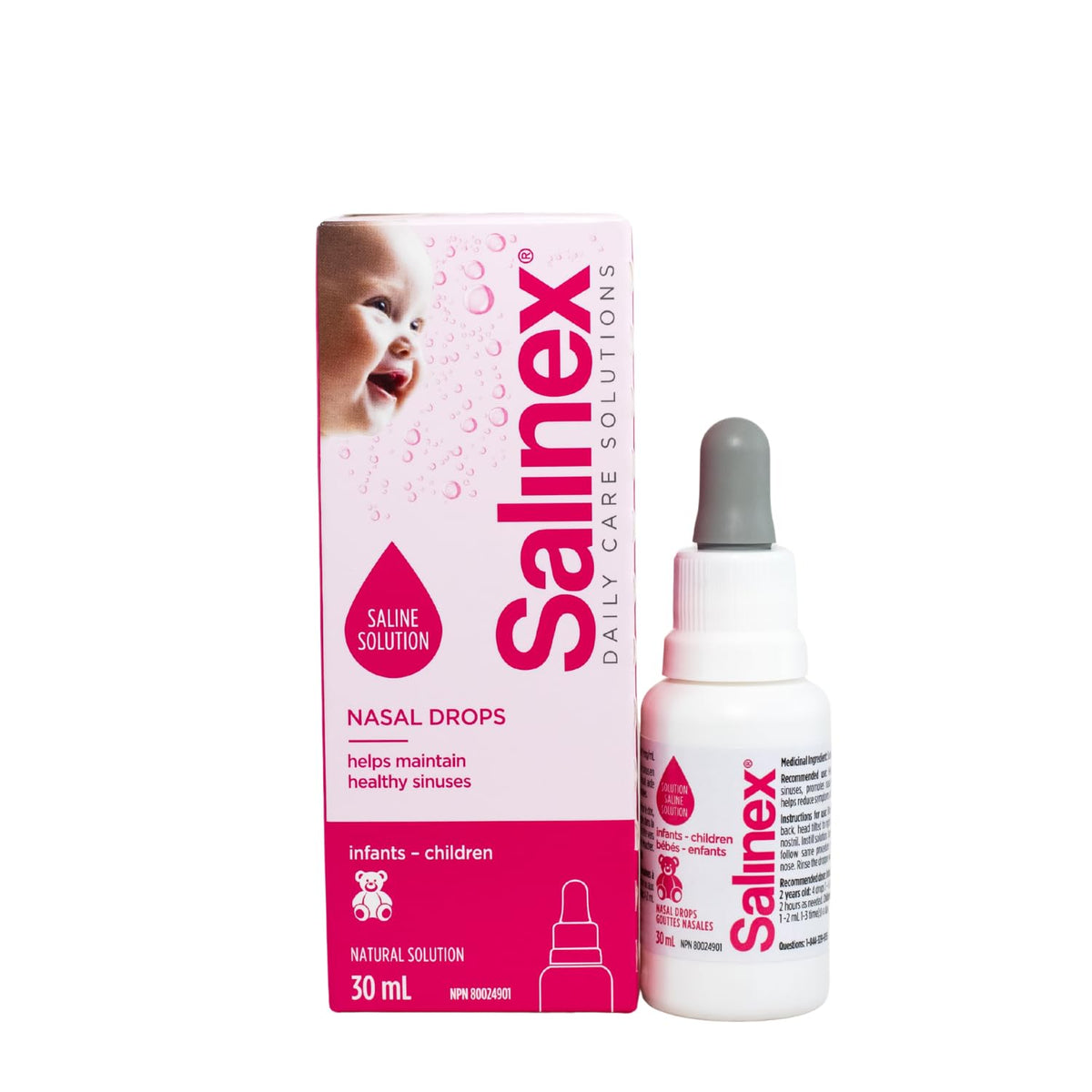 Salinex Saline Nasal Drops for Infants & Children, 30 mL