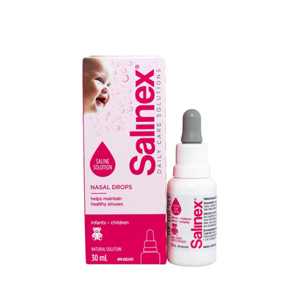 Salinex Saline Nasal Drops for Infants & Children, 30 mL