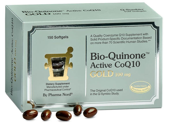 The Original CoQ10 from The Inventor of Q10 Supplements | High Absorption | Bio-Quinone Coenzyme Q10 100mg, Essential Antioxidant for Energy, Heart Health and Fertility Support, 150 Softgels