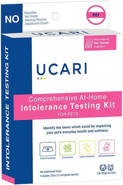 UCARI Sensitivity Test for Humans & Pets | Screens for 1000+ Intolerances | Food & Environment Analysis | Painless Home Test Hair Sample Method | Results in 48 Hours