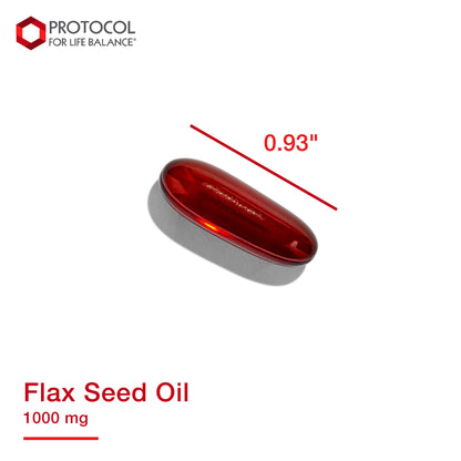 Protocol - Flax Seed Oil 1000mg Organic - 120 Gels