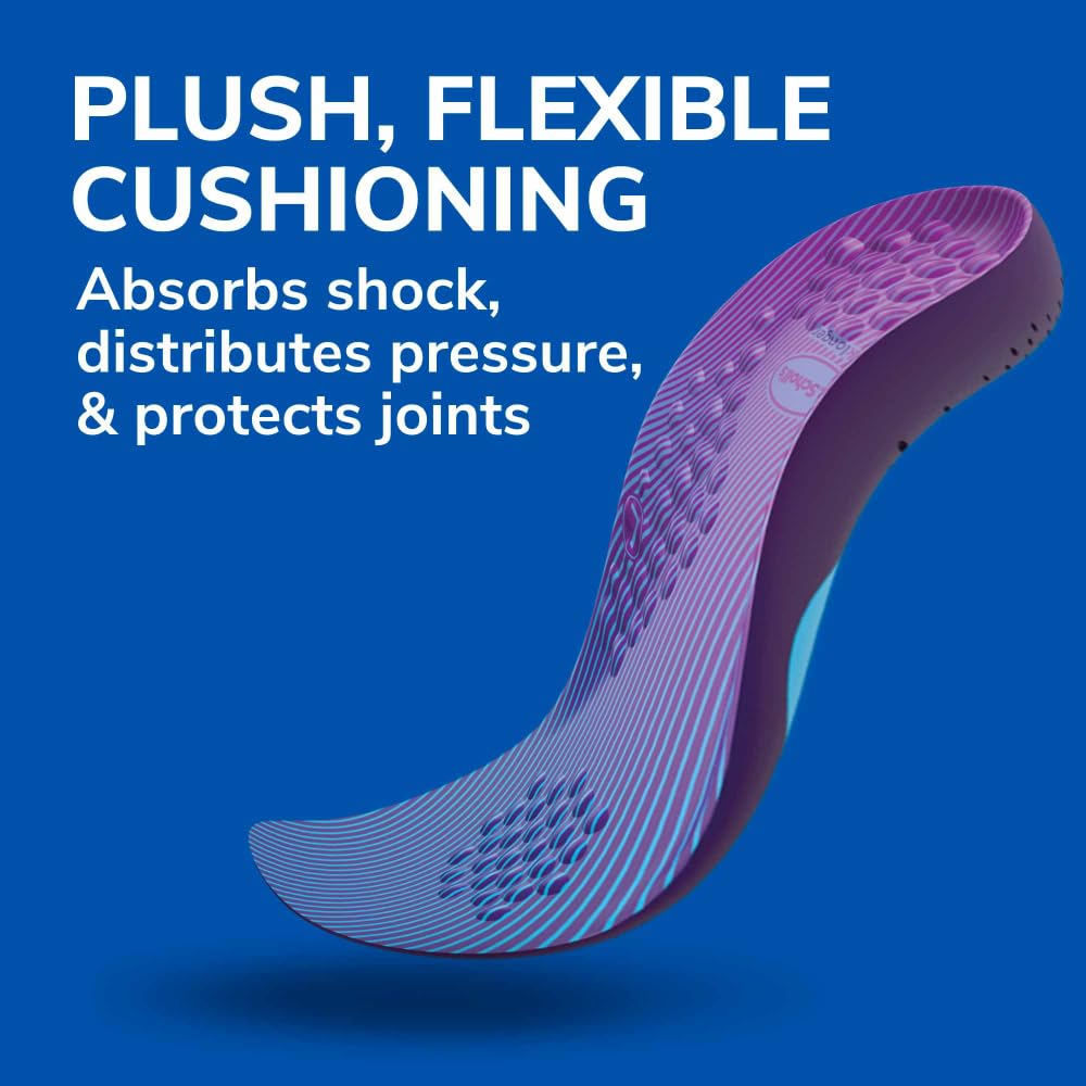 Dr. Scholl's® Walk Longer Insoles, Women's Size 6-10, 1 Pair, Trim to Fit Inserts