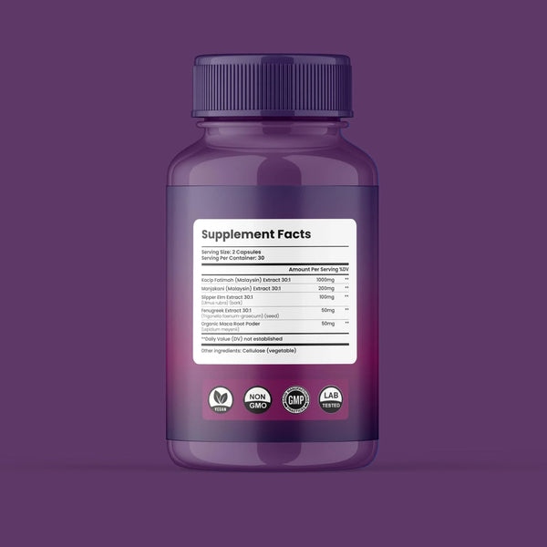 VaJayPlay Vaginal Wetness & Tightener - 60 Capsules